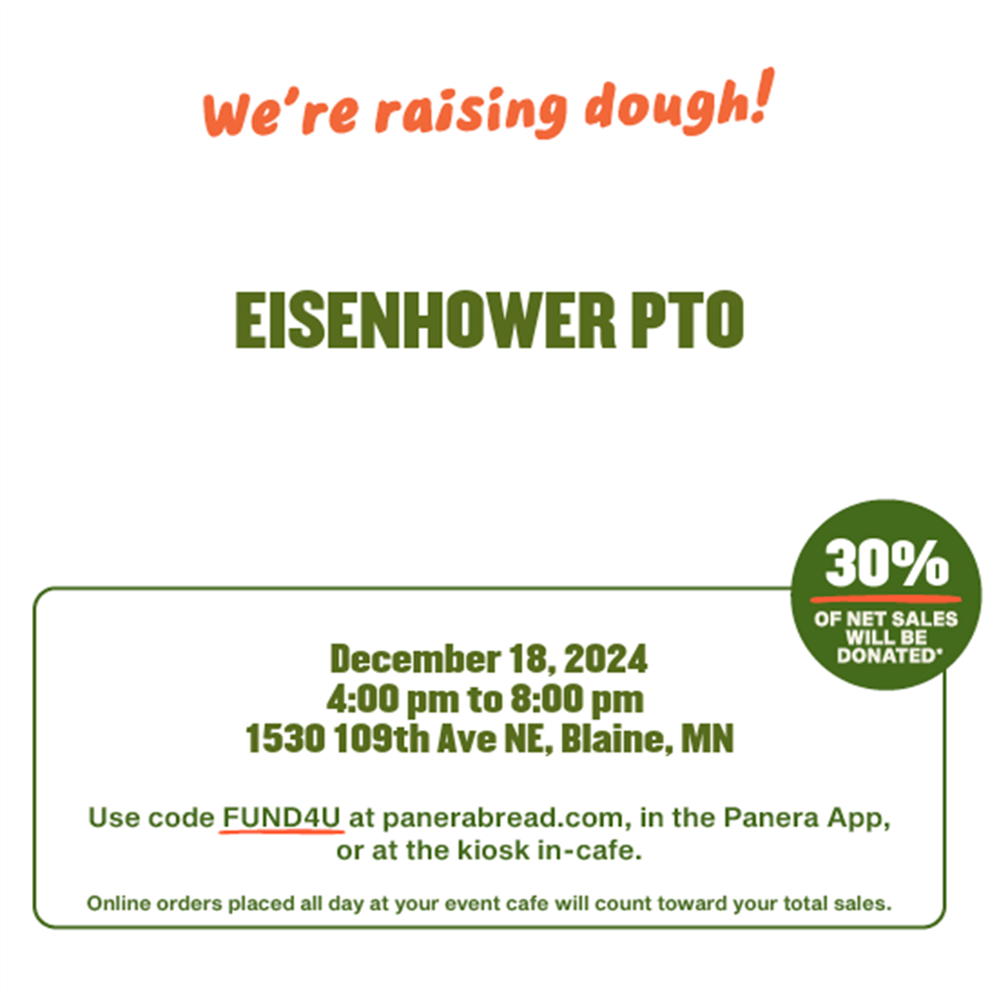  Panera Fundraising flyer